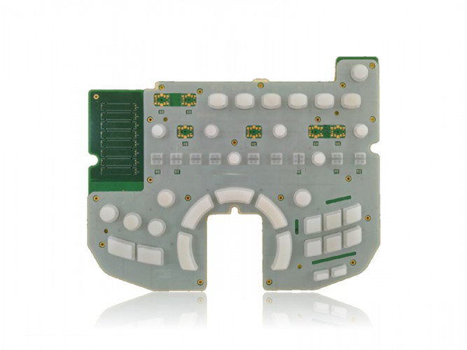 B超机医用级硅胶按键应用